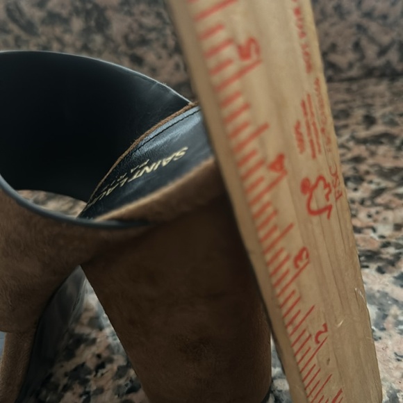 YSL Suede Sandals. - Picture 7 of 8